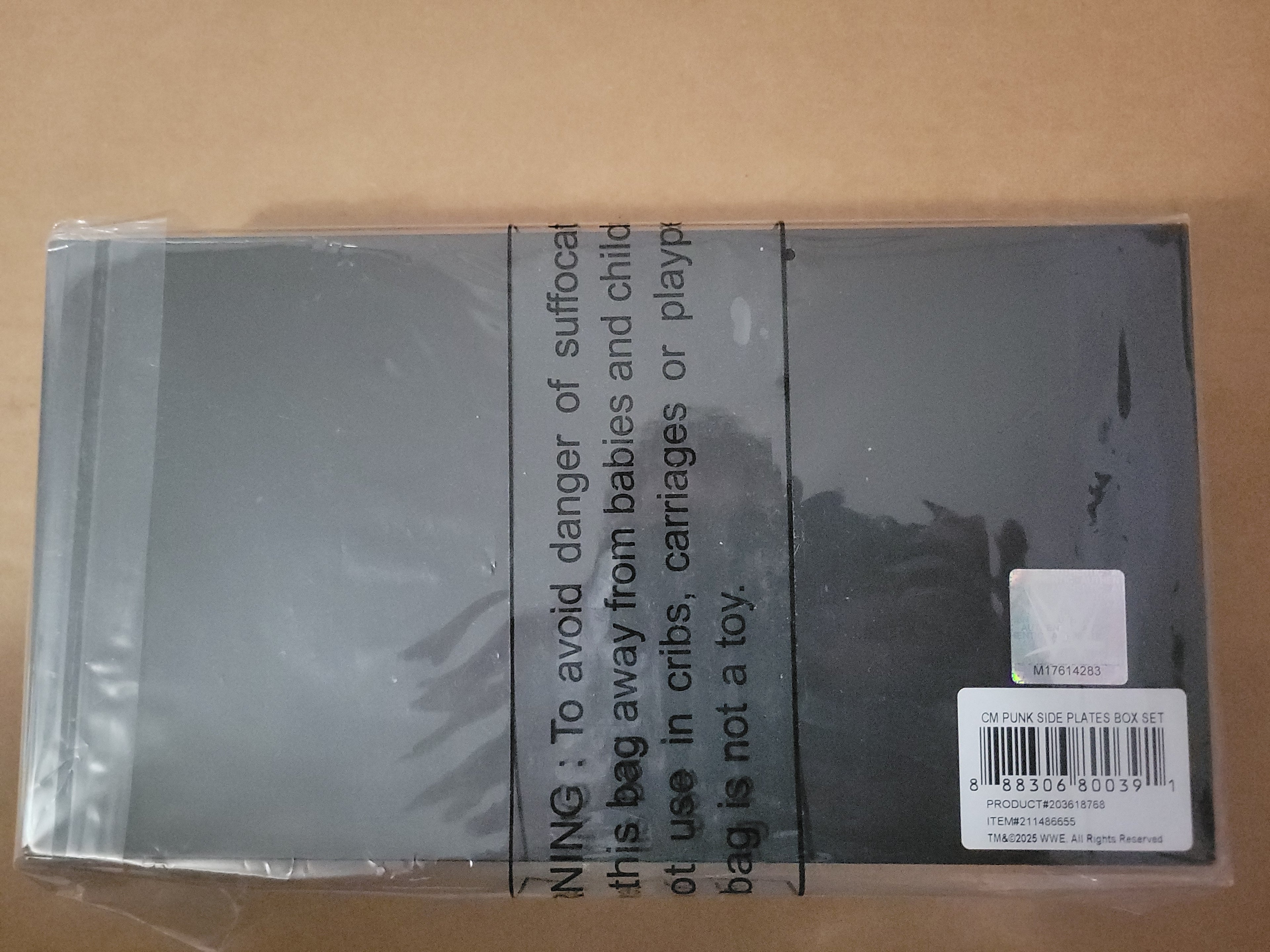 Official WWE CM Punk Side Plates