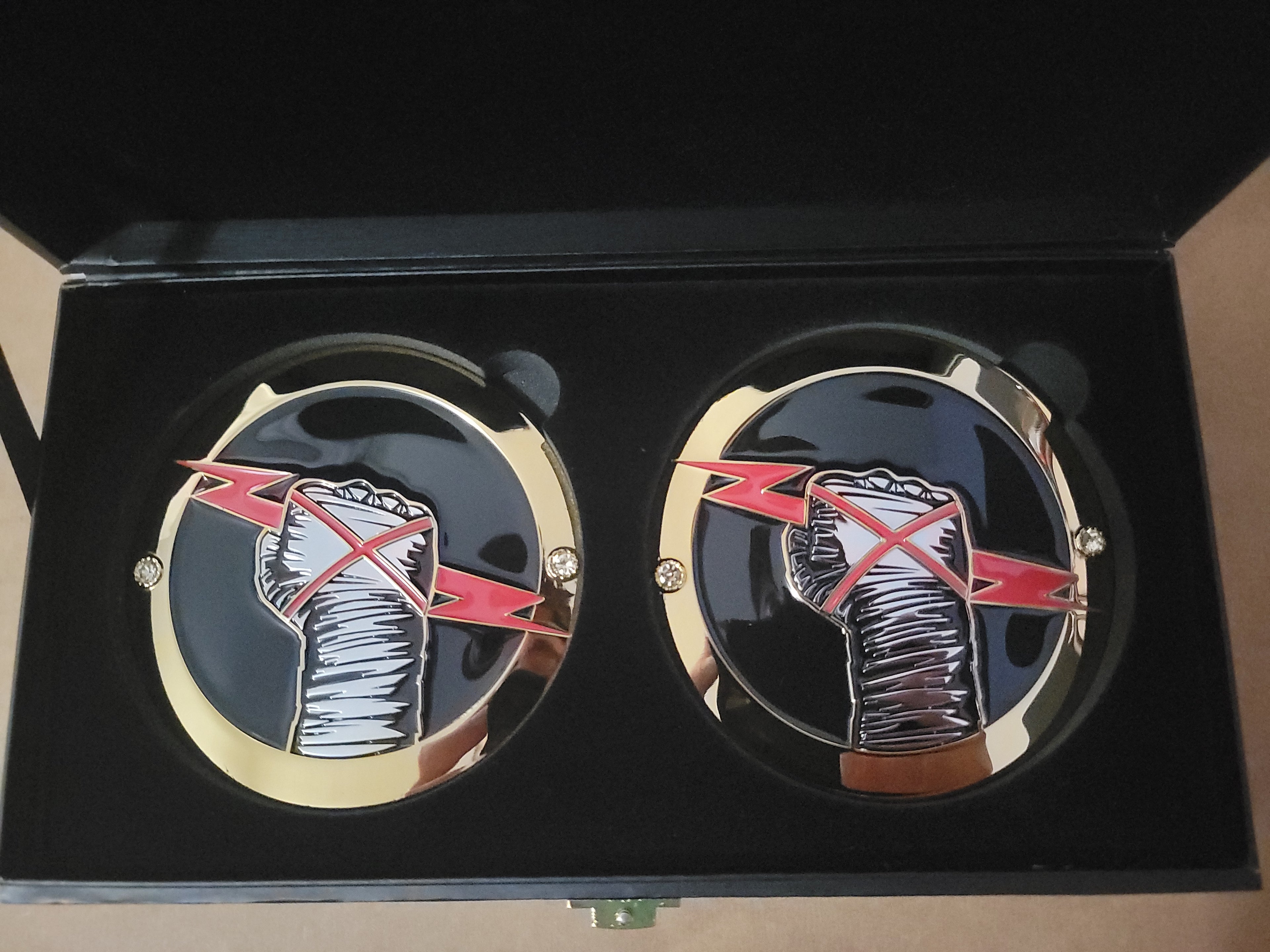 Official WWE CM Punk Side Plates