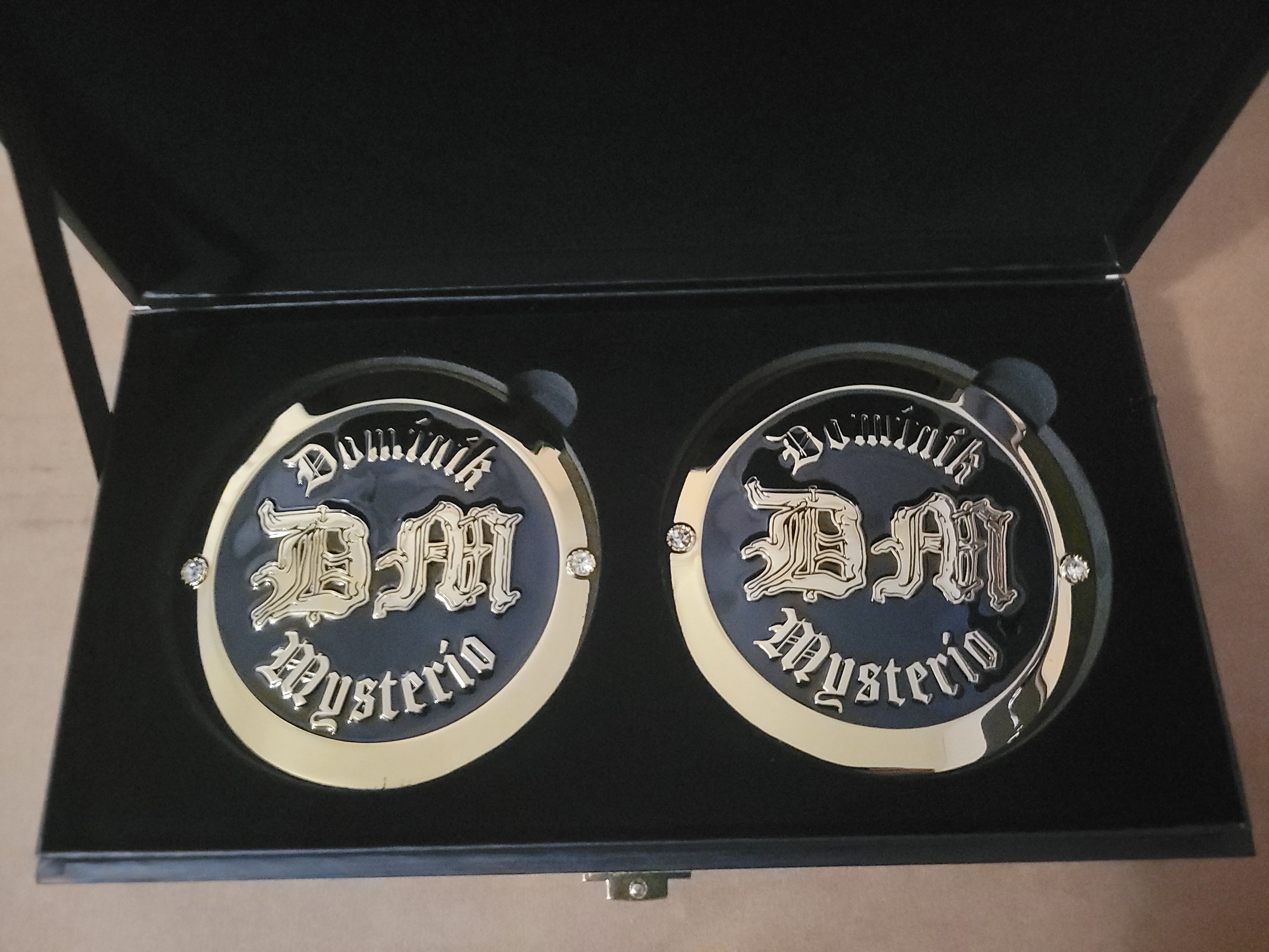 Official WWE Dominik Mysterio Side Plates