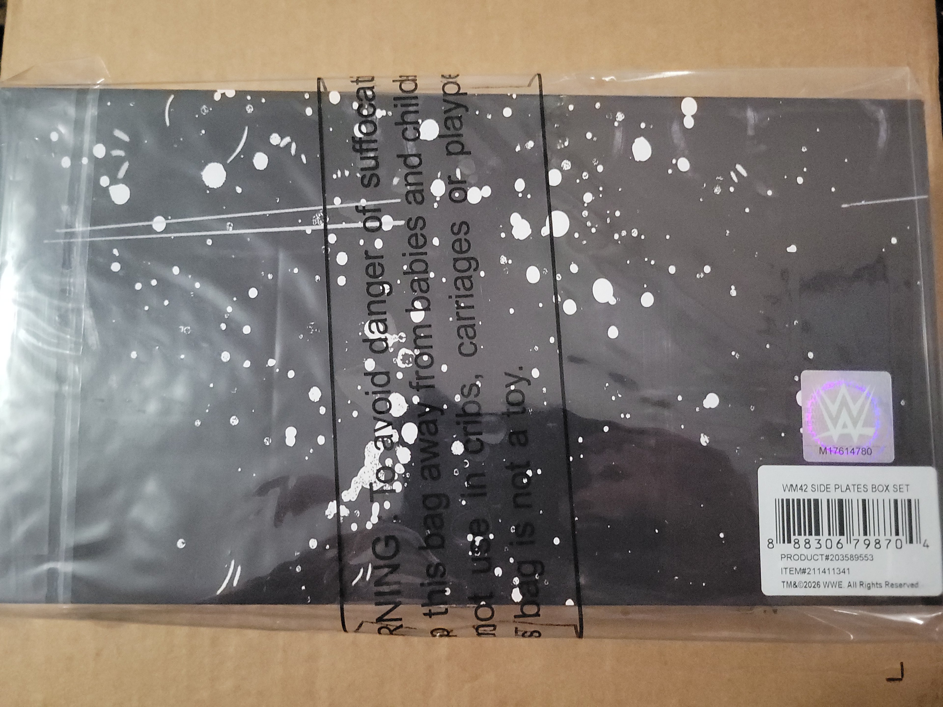 Official WWE WrestleMania 42 Side Plates