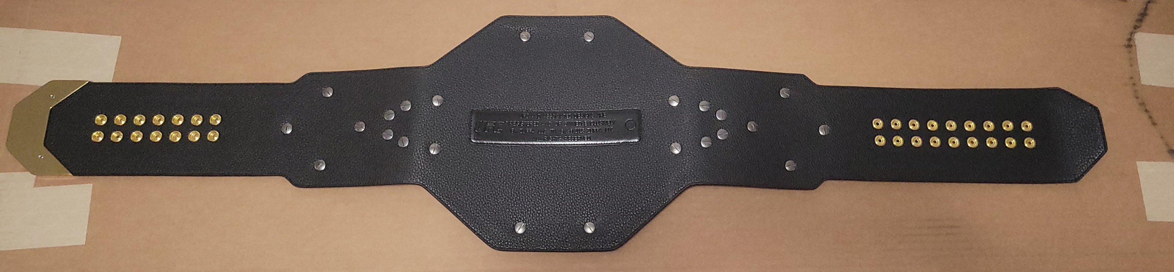 Official UFC Legacy Replica Belt