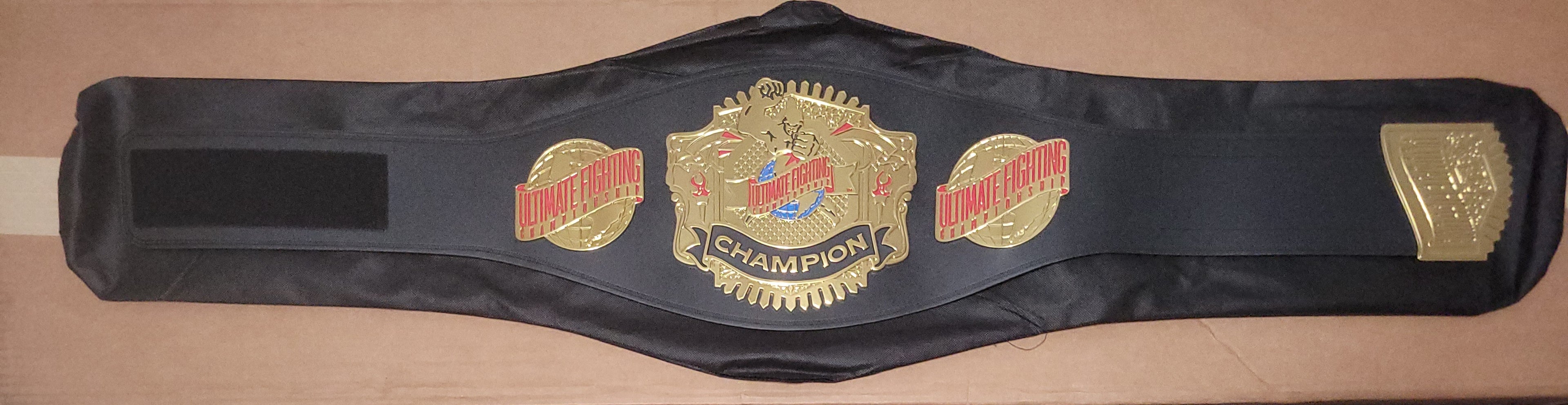 Official UFC Ulti-Man Vintage Replica Championship Title Belt
