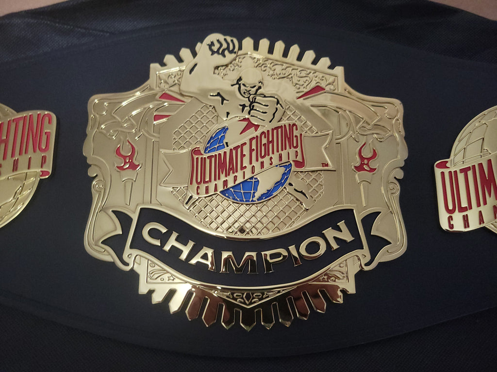 Official UFC Ulti-Man Vintage Replica Championship Title Belt