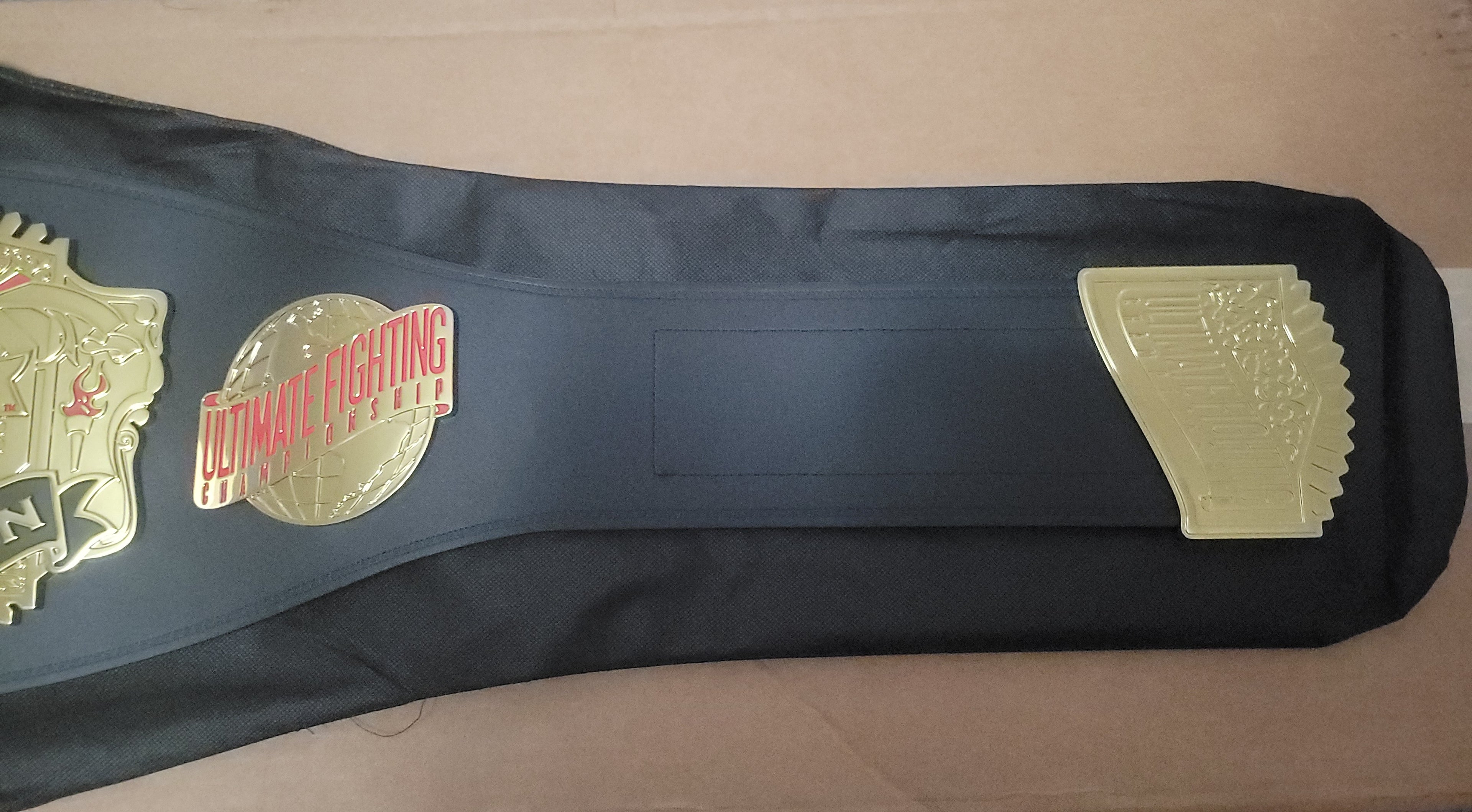Official UFC Ulti-Man Vintage Replica Championship Title Belt