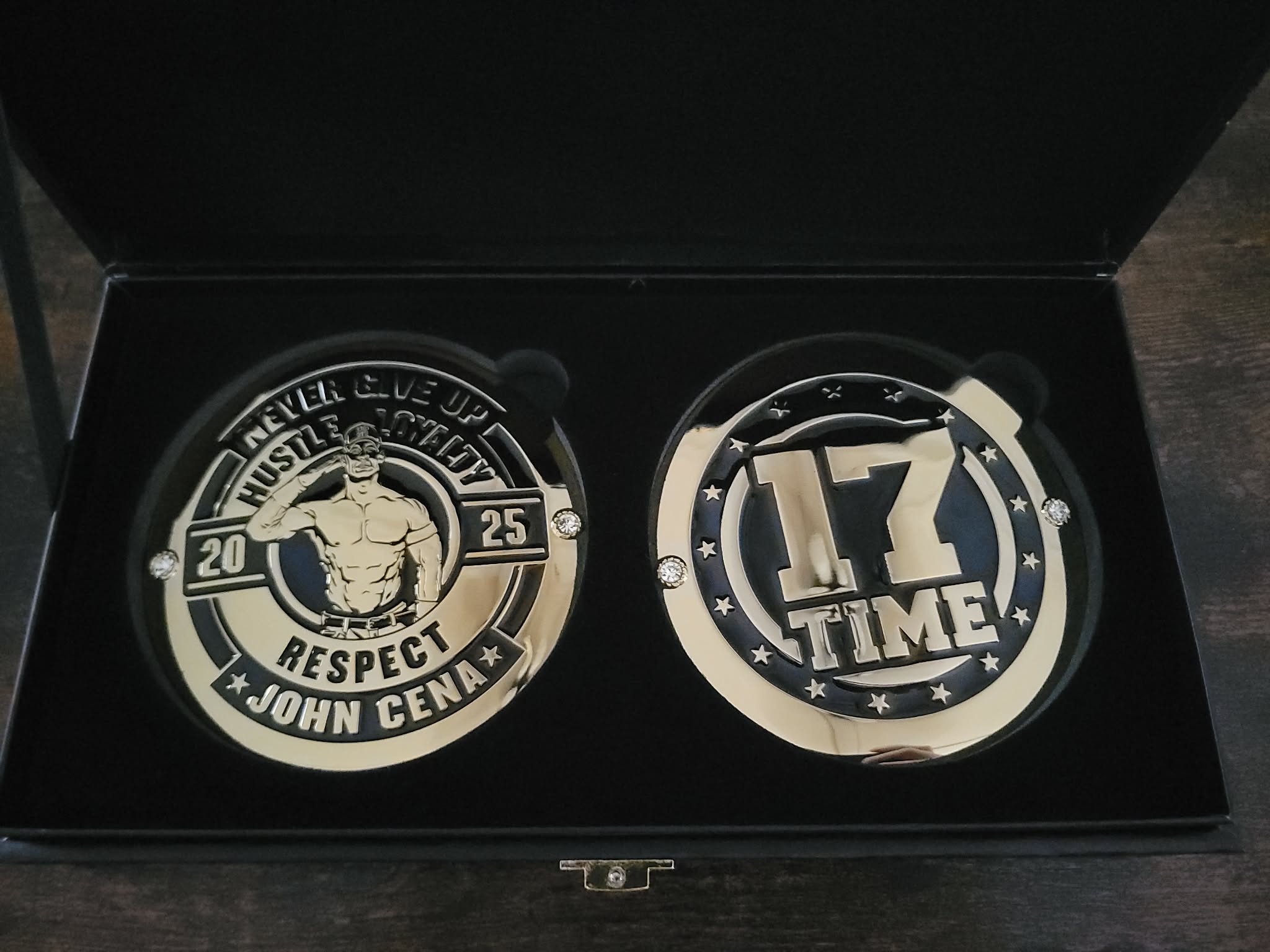 Official WWE John Cena 17X Side Plates