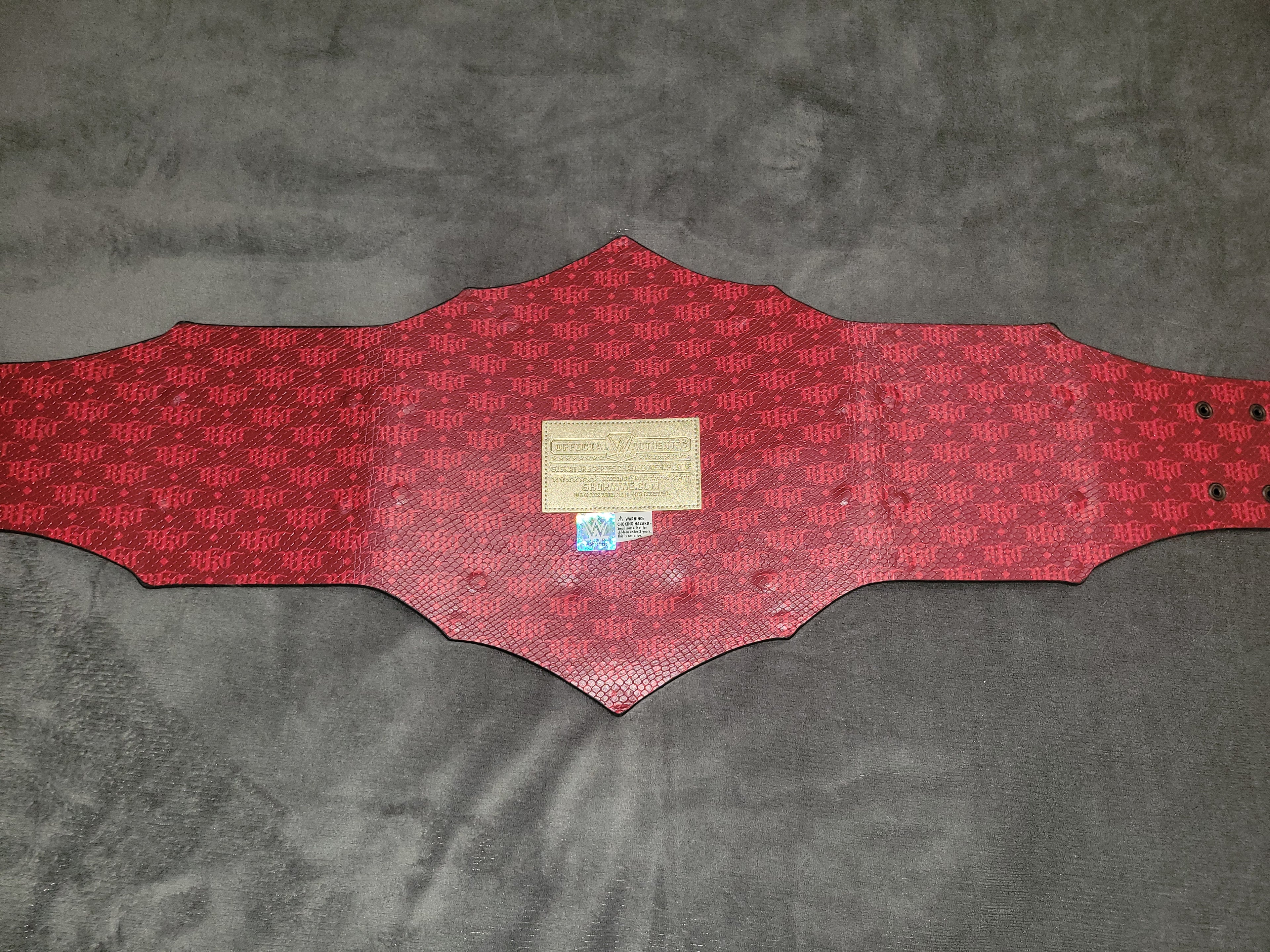 Official WWE Randy Orton Signature Series Replica Title Belt