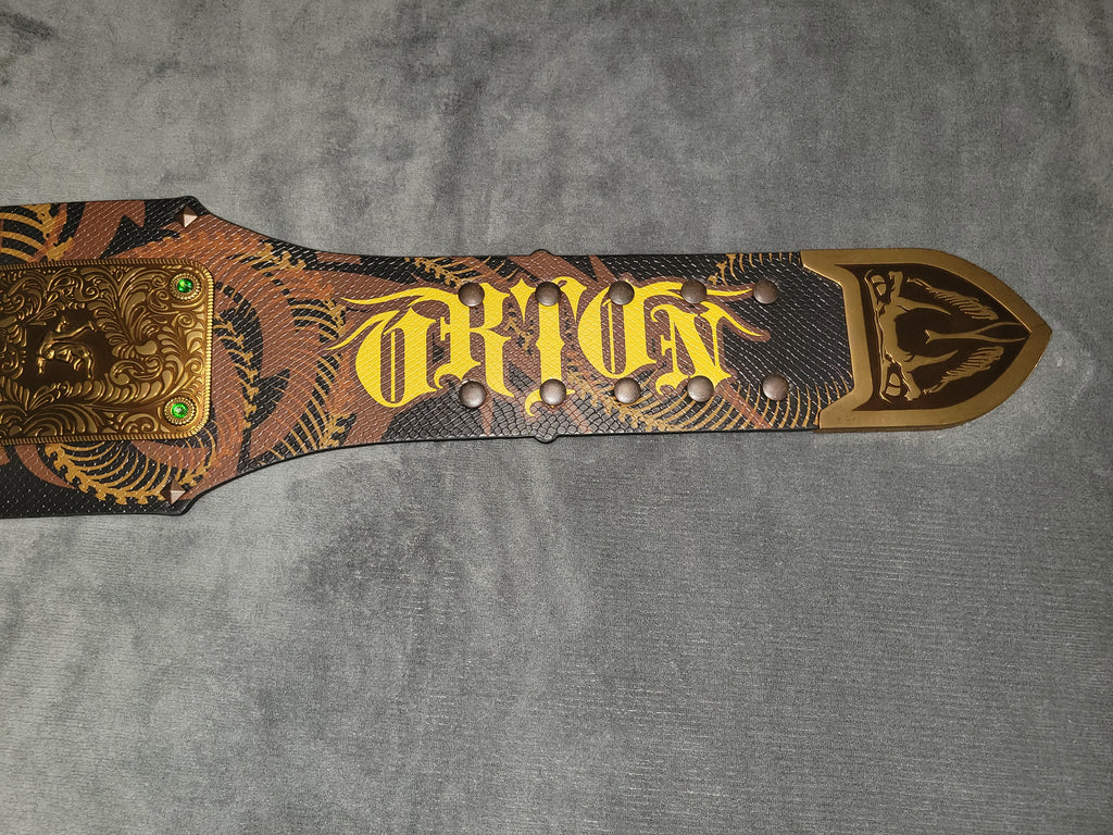Official WWE Randy Orton Signature Series Replica Title Belt