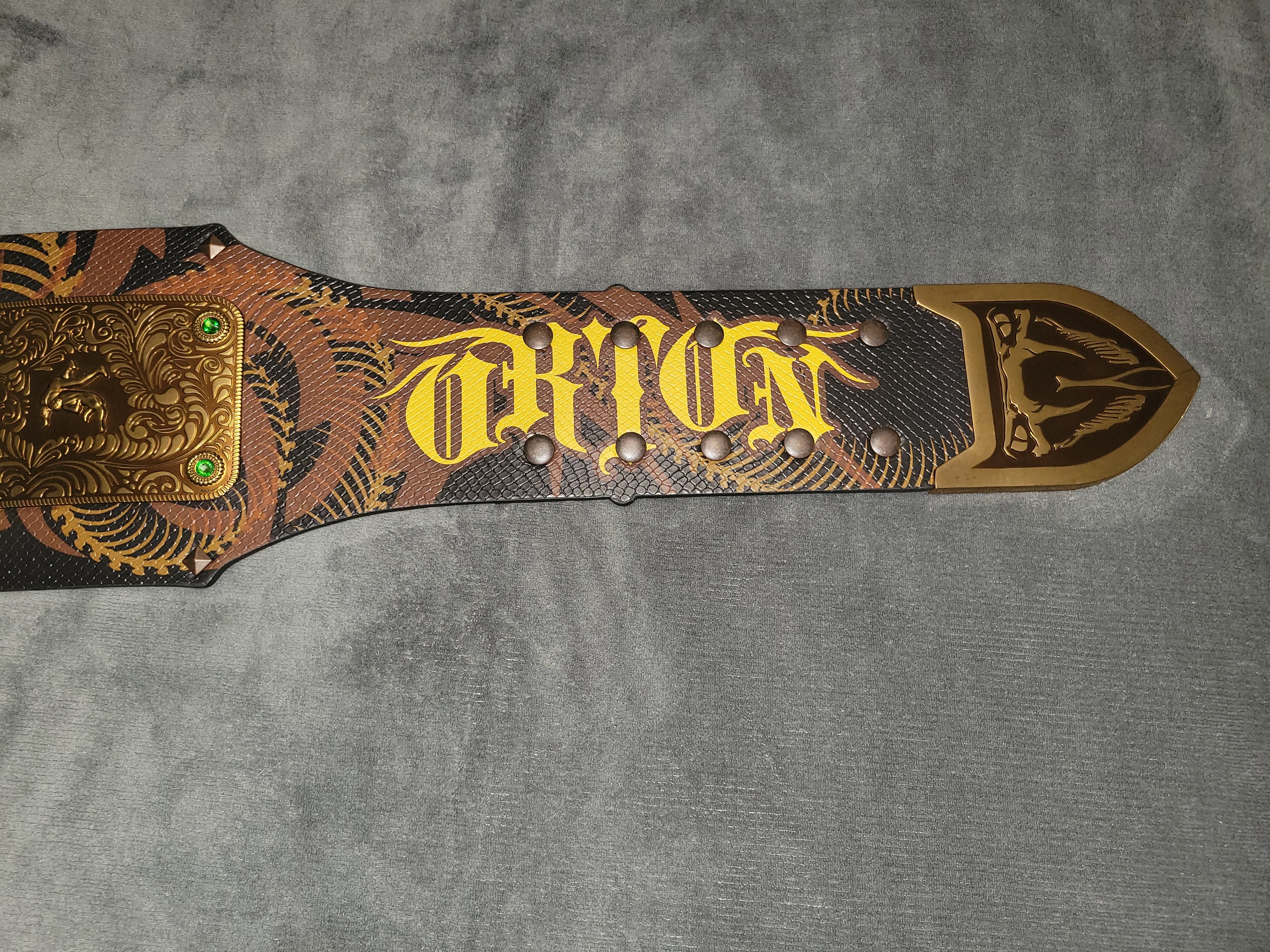 Official WWE Randy Orton Signature Series Replica Title Belt