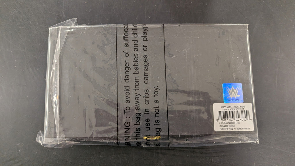 Official WWE Hurt Heal Side Plate Box Set