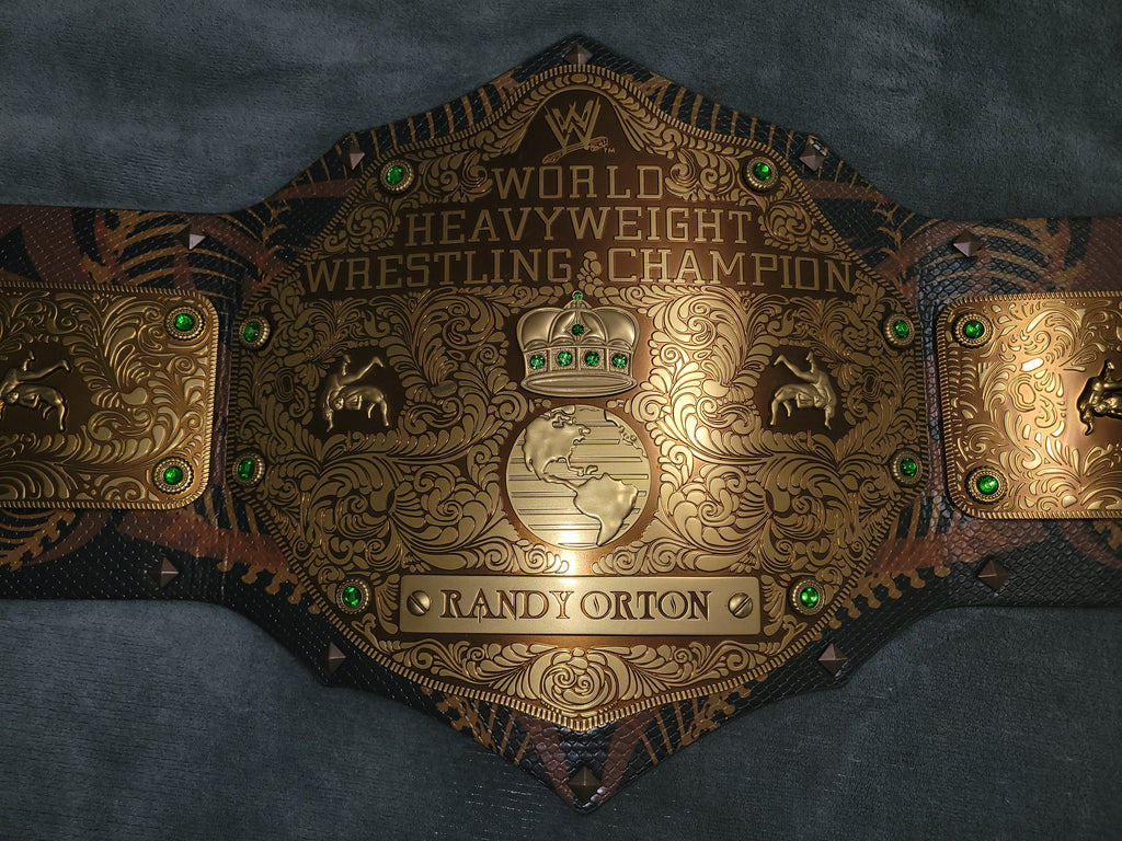 Official WWE Randy Orton Signature Series Replica Title Belt