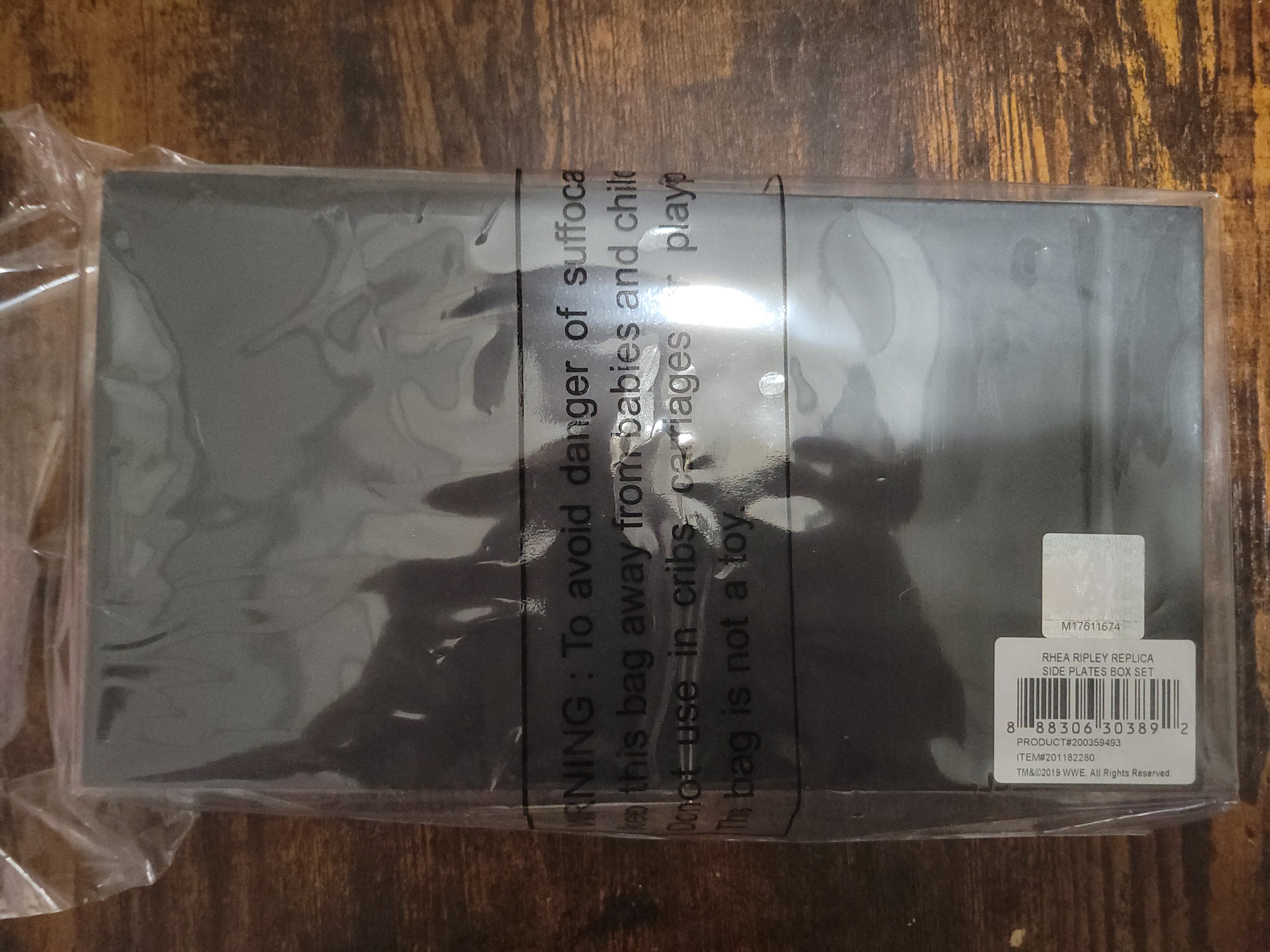 Official WWE Rhea Ripley Side Plate Box Set