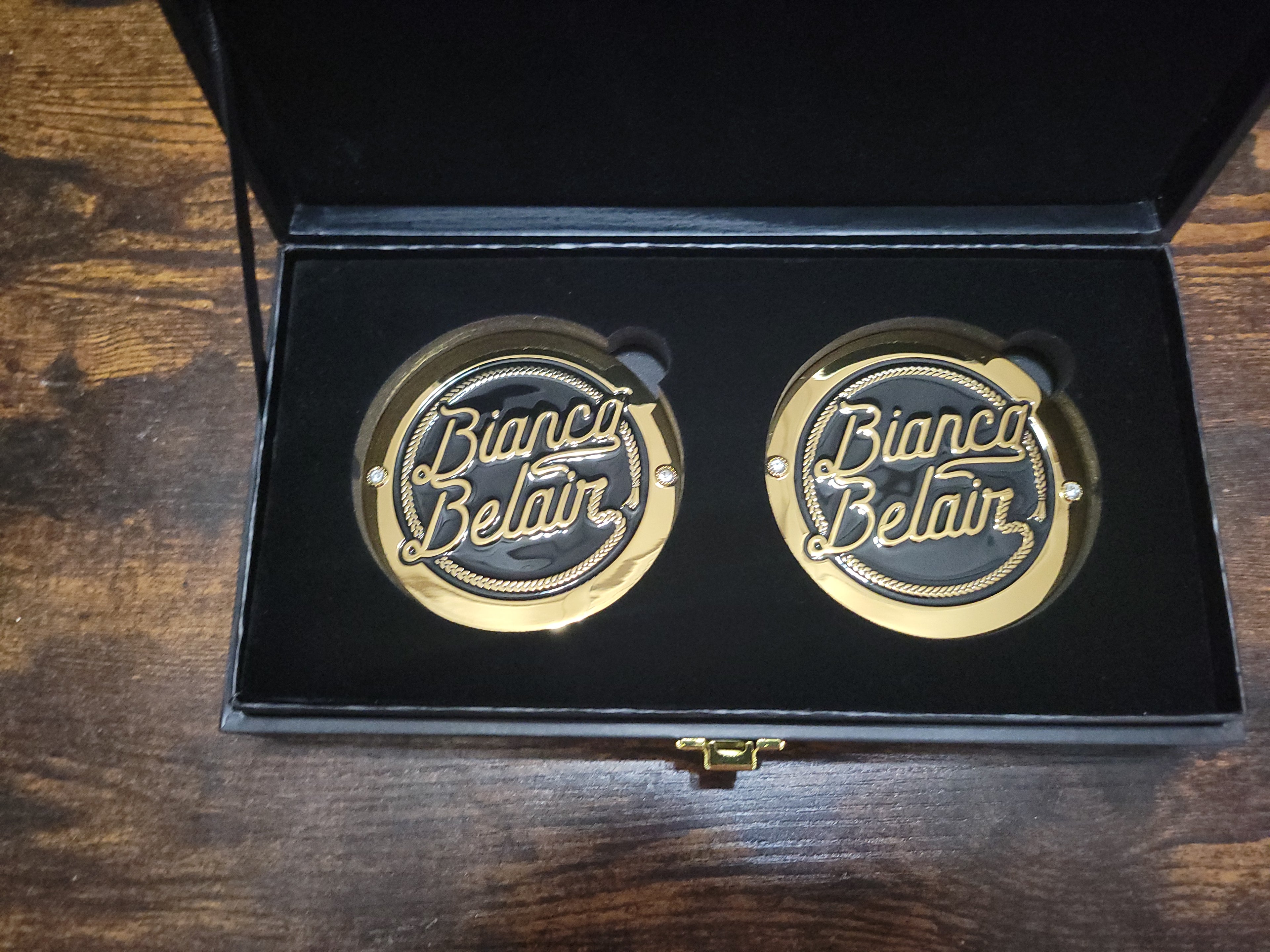 Official WWE Bianca Belair Replica Side Plate Box Set