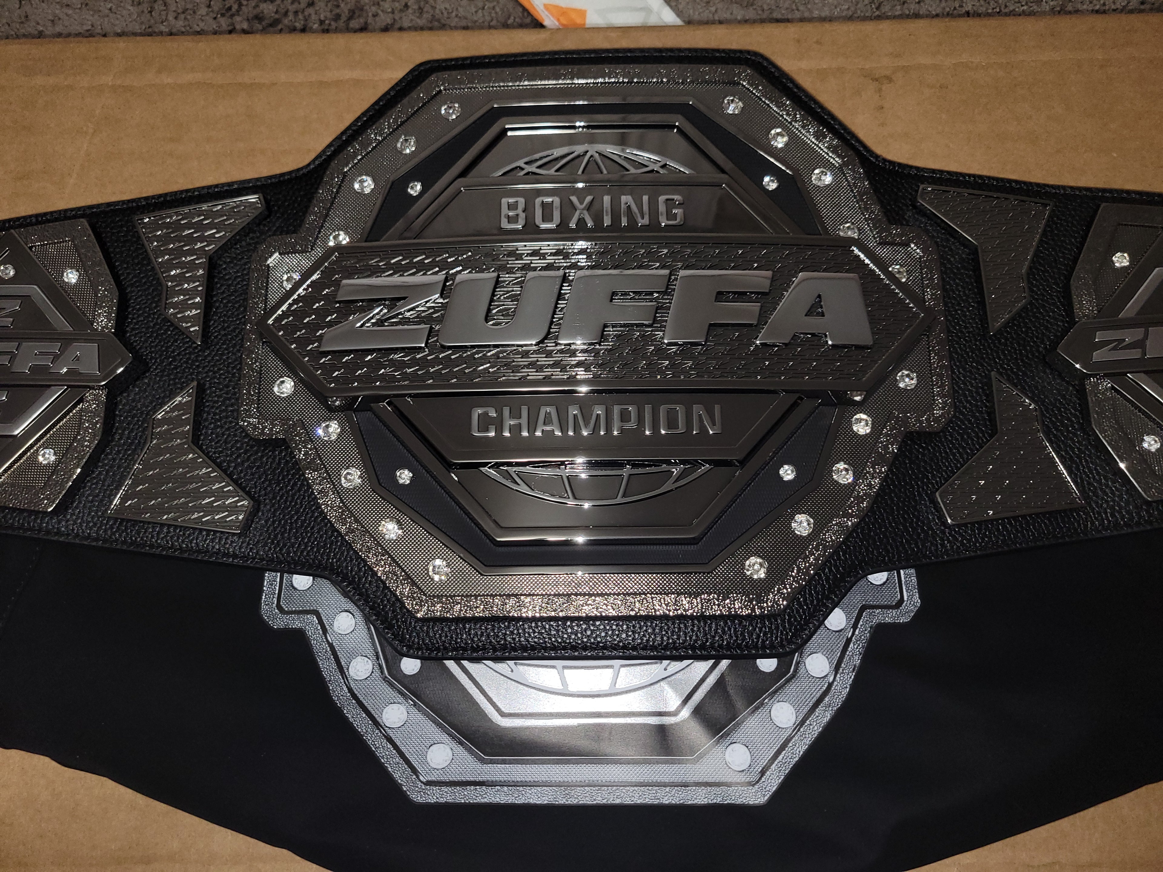 Official Zuffa Boxing Replica Title Belt