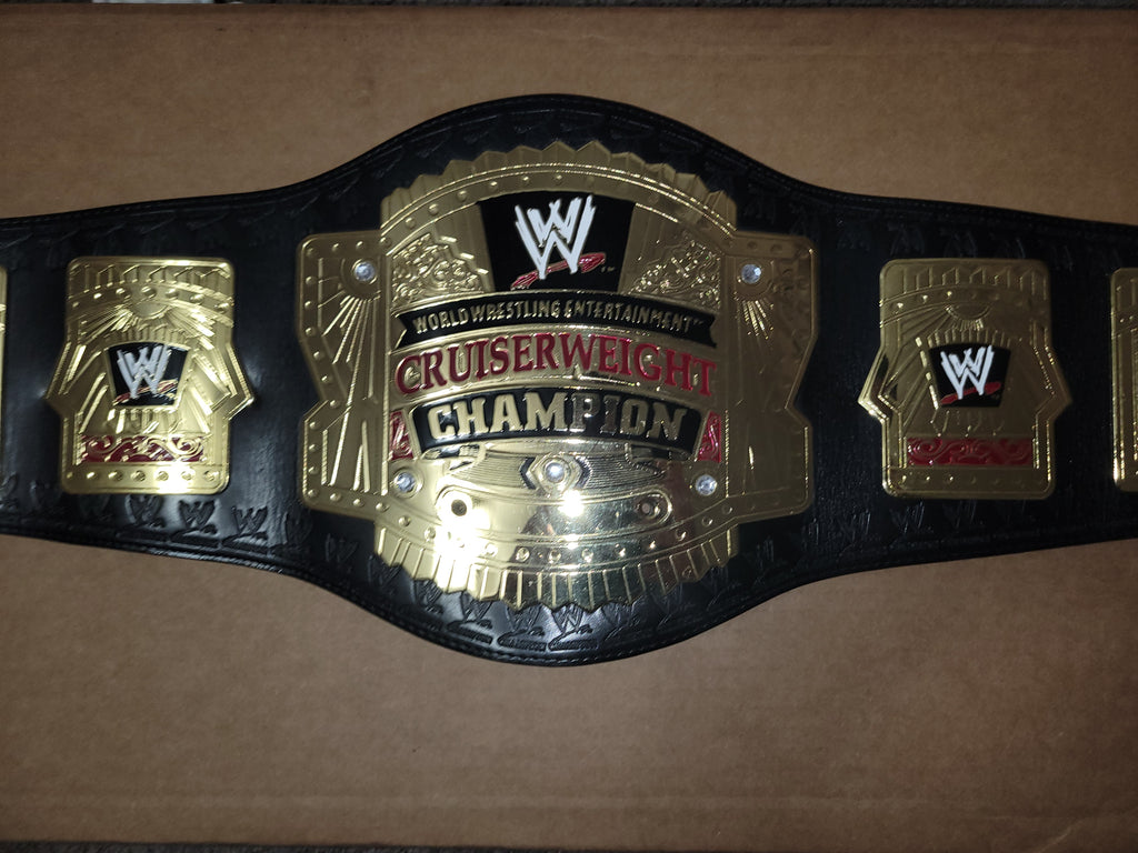 Official Figs Inc WWE Ruthless Aggression Cruiserweight Replica Title Belt