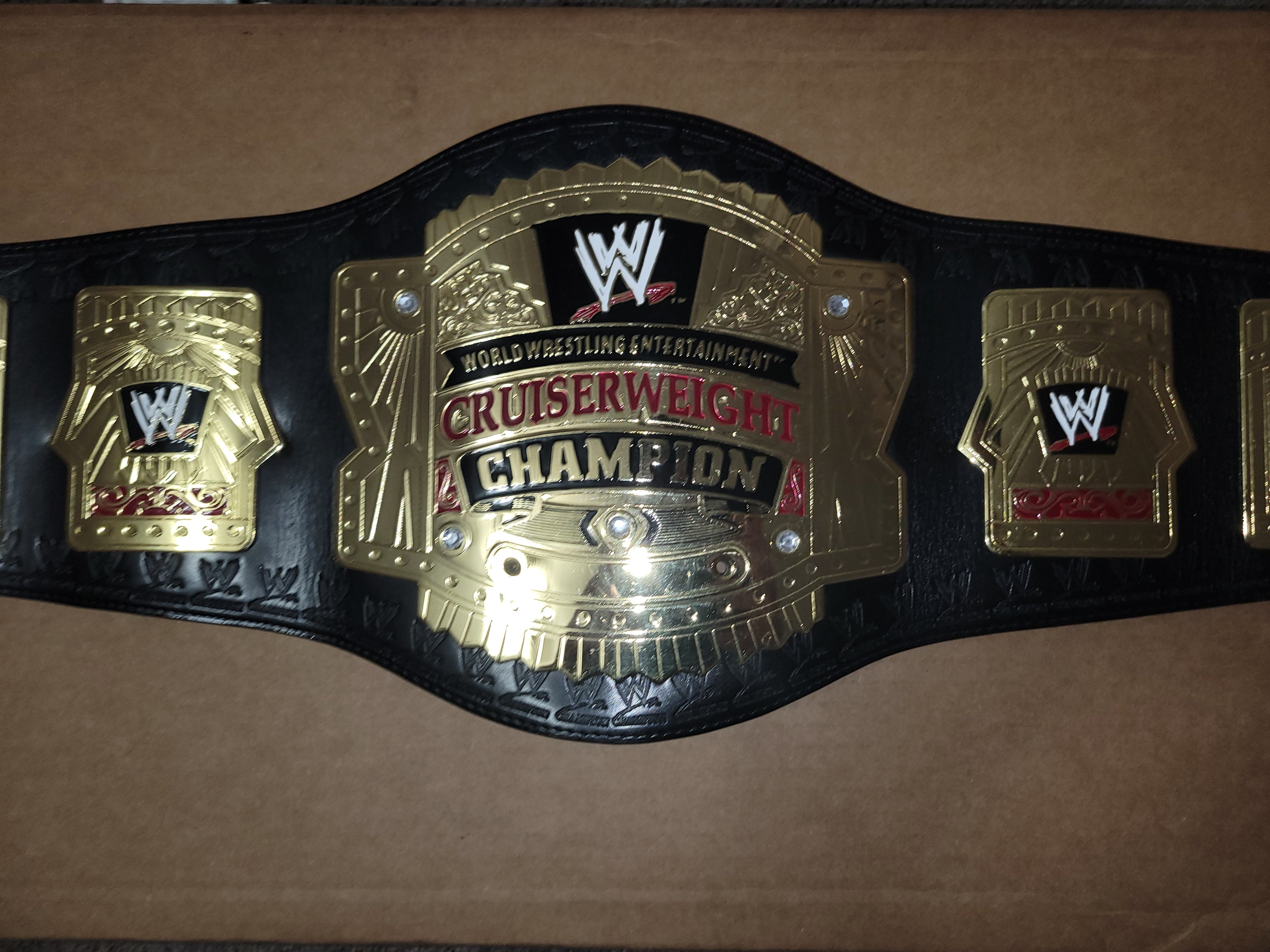 Official Figs Inc WWE Ruthless Aggression Cruiserweight Replica Title Belt