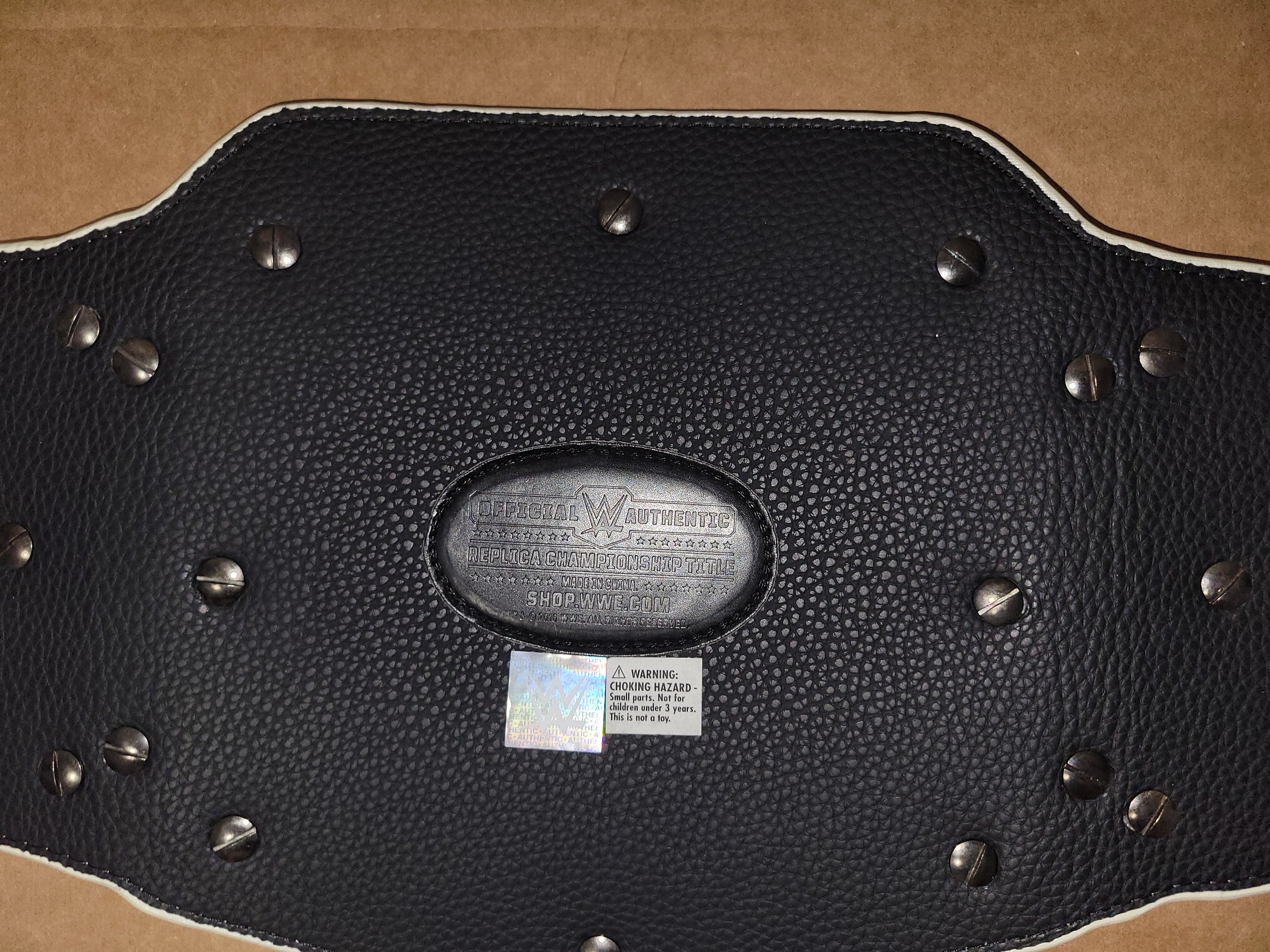 Official WWE Shop Women's Smackdown Replica Title Belt w/ Charlotte Flair Side Plates