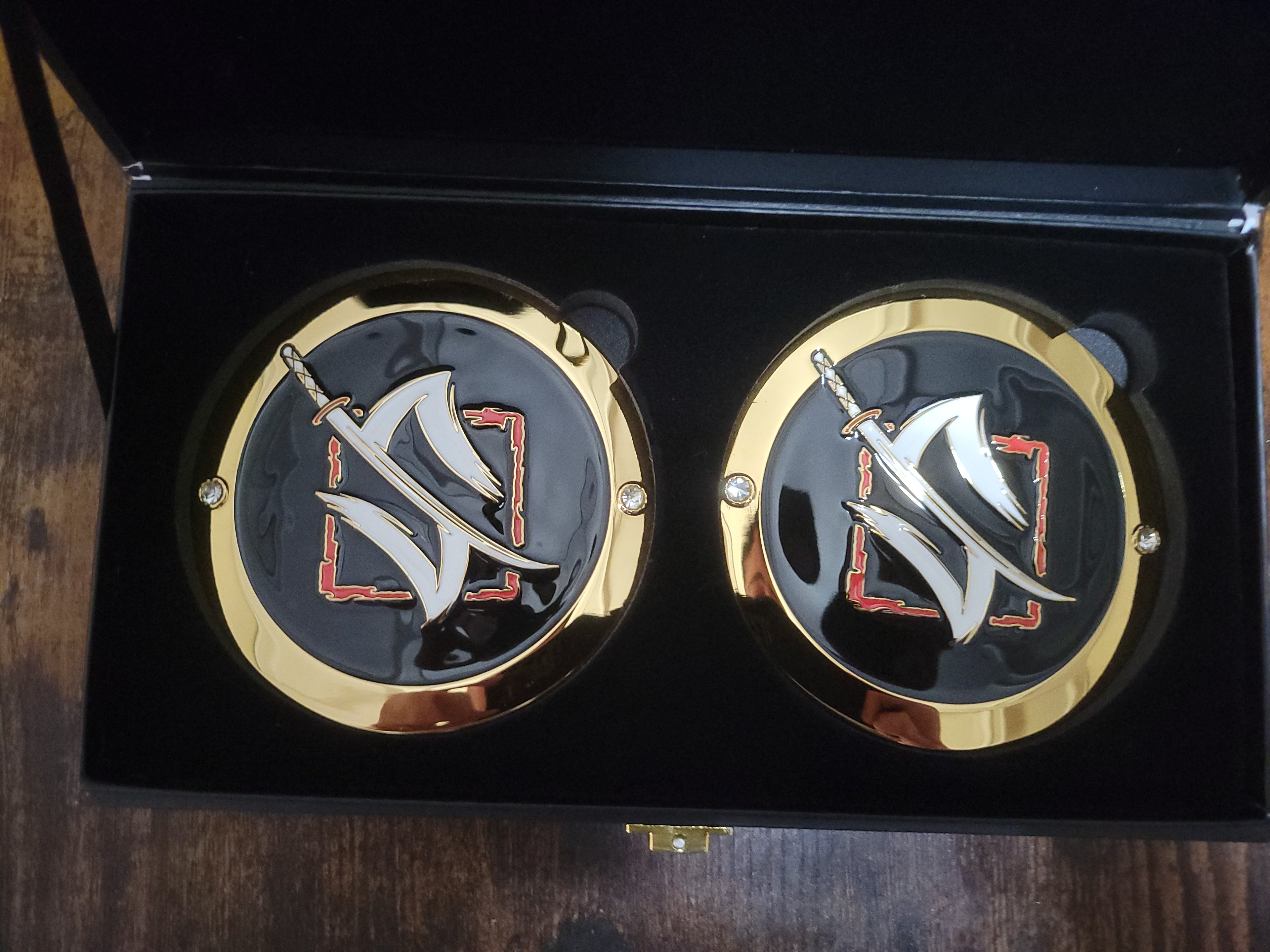 Official WWE Shinsuke Nakamura Wayward Samurai Replica Side Plate Box Set