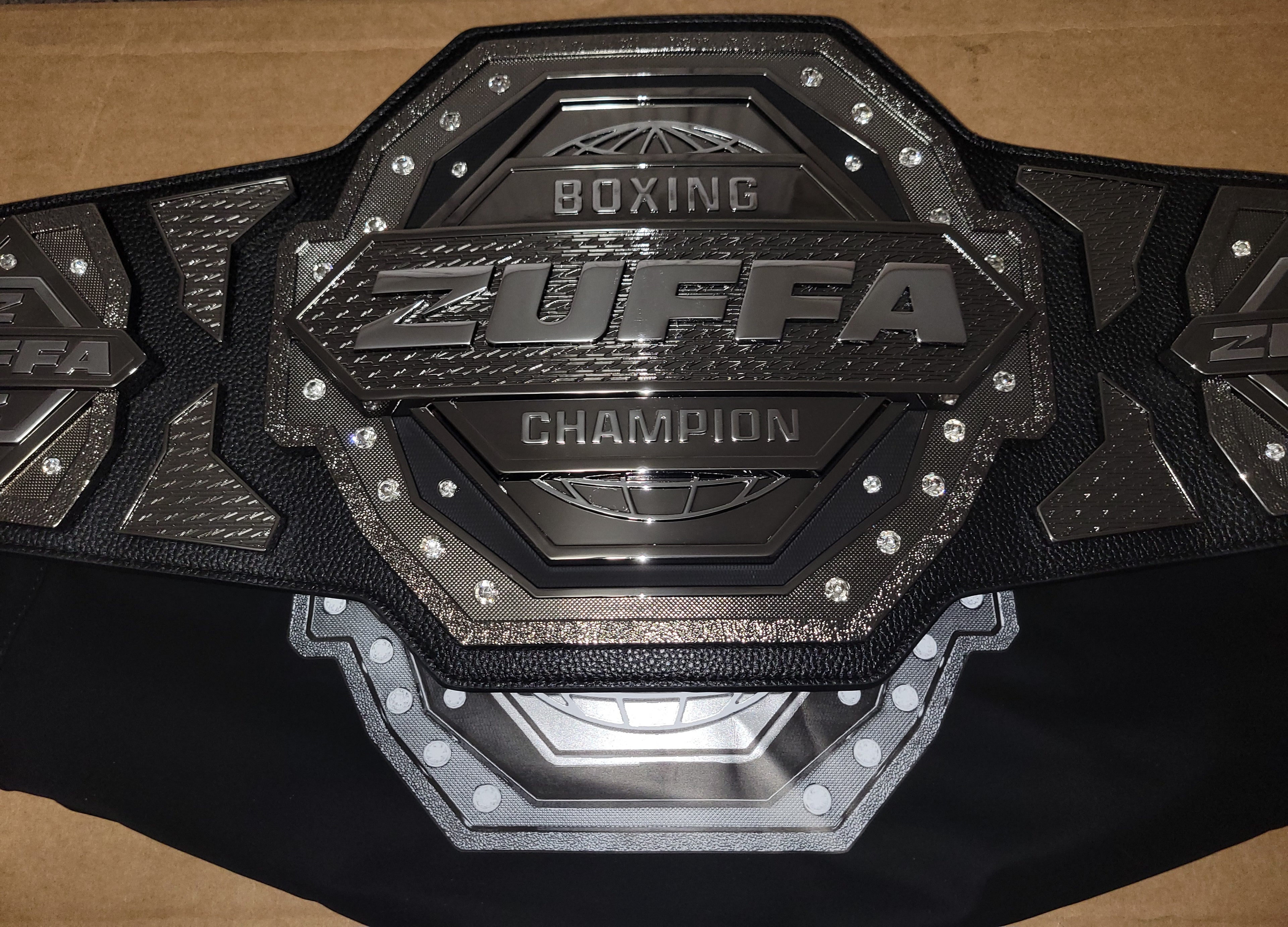 Official Zuffa Boxing Replica Title Belt