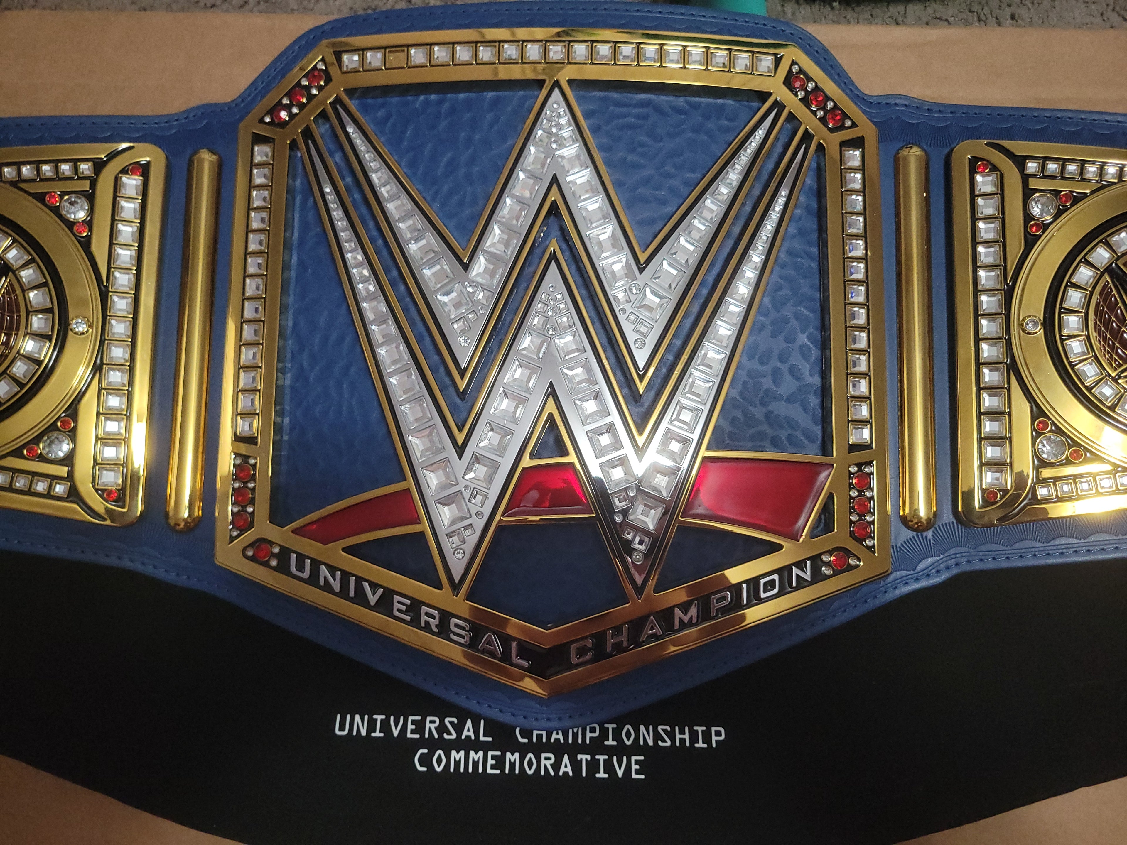 Official WWE Shop Blue Universal Commemorative Title Belt