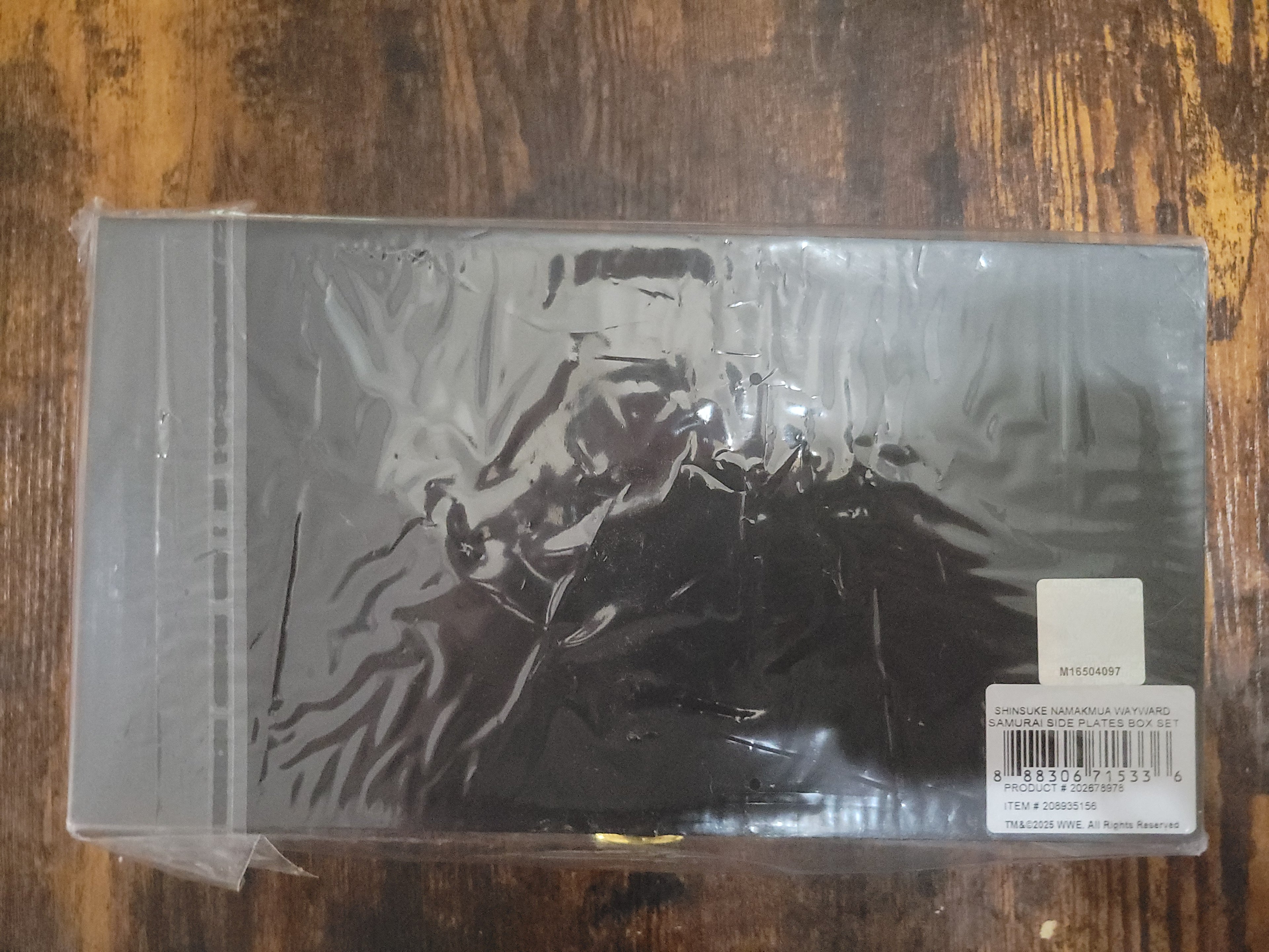 Official WWE Shinsuke Nakamura Wayward Samurai Replica Side Plate Box Set