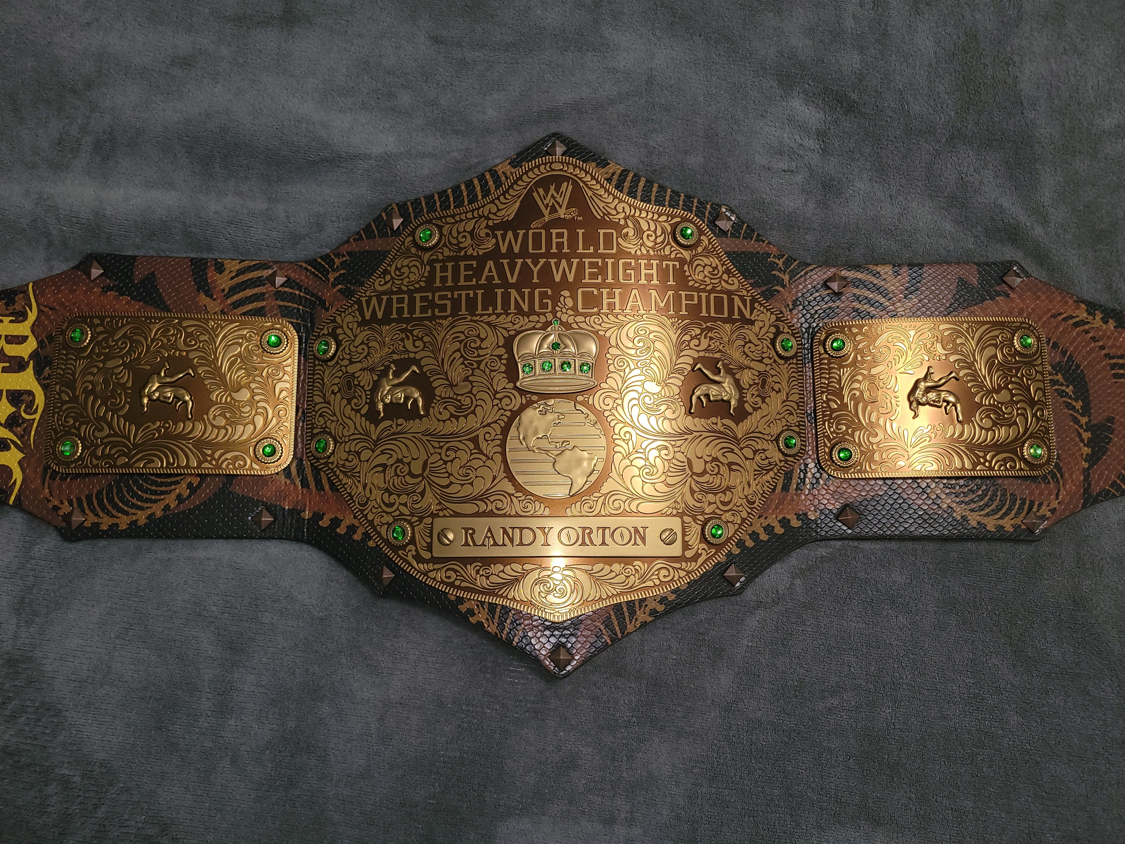 Official WWE Randy Orton Signature Series Replica Title Belt