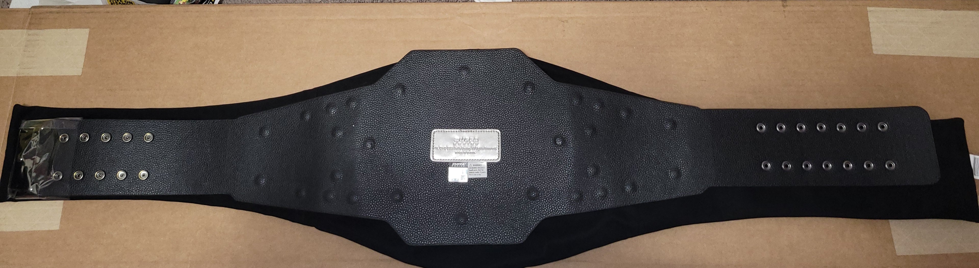 Official Zuffa Boxing Replica Title Belt