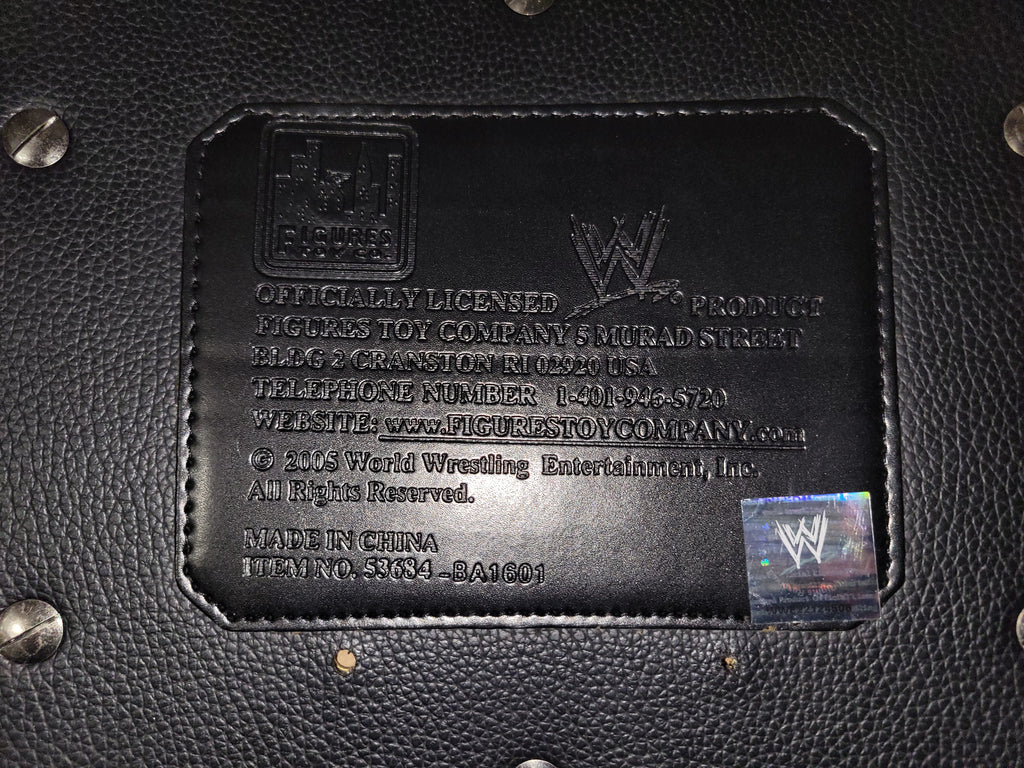 Official Figs Inc WWE Ruthless Aggression Cruiserweight Replica Title Belt