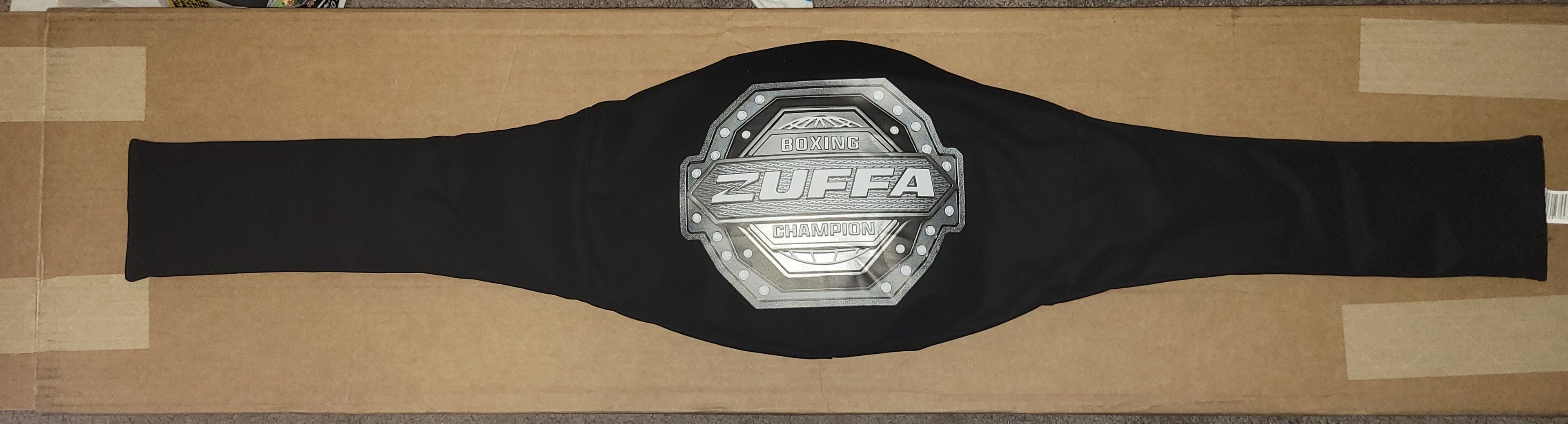 Official Zuffa Boxing Replica Title Belt