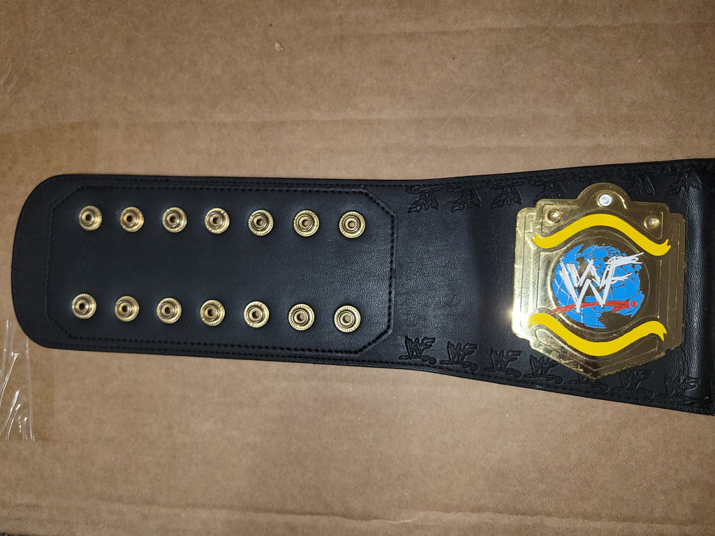 Official 2001 Figs Inc WWF Light Heavyweight Replica Title Belt