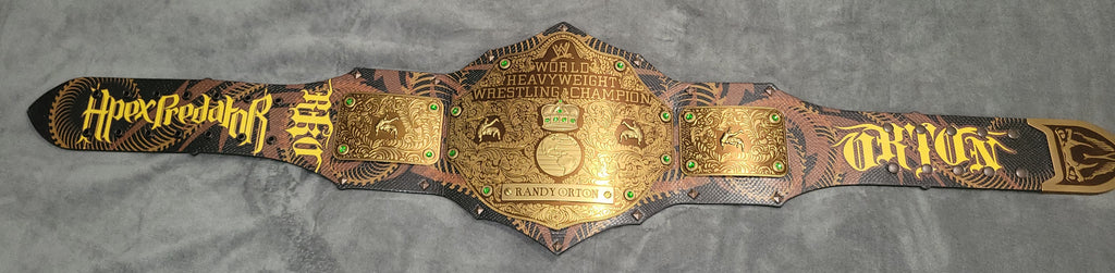 Official WWE Randy Orton Signature Series Replica Title Belt