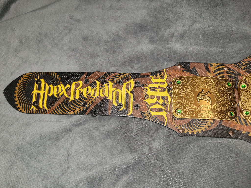 Official WWE Randy Orton Signature Series Replica Title Belt