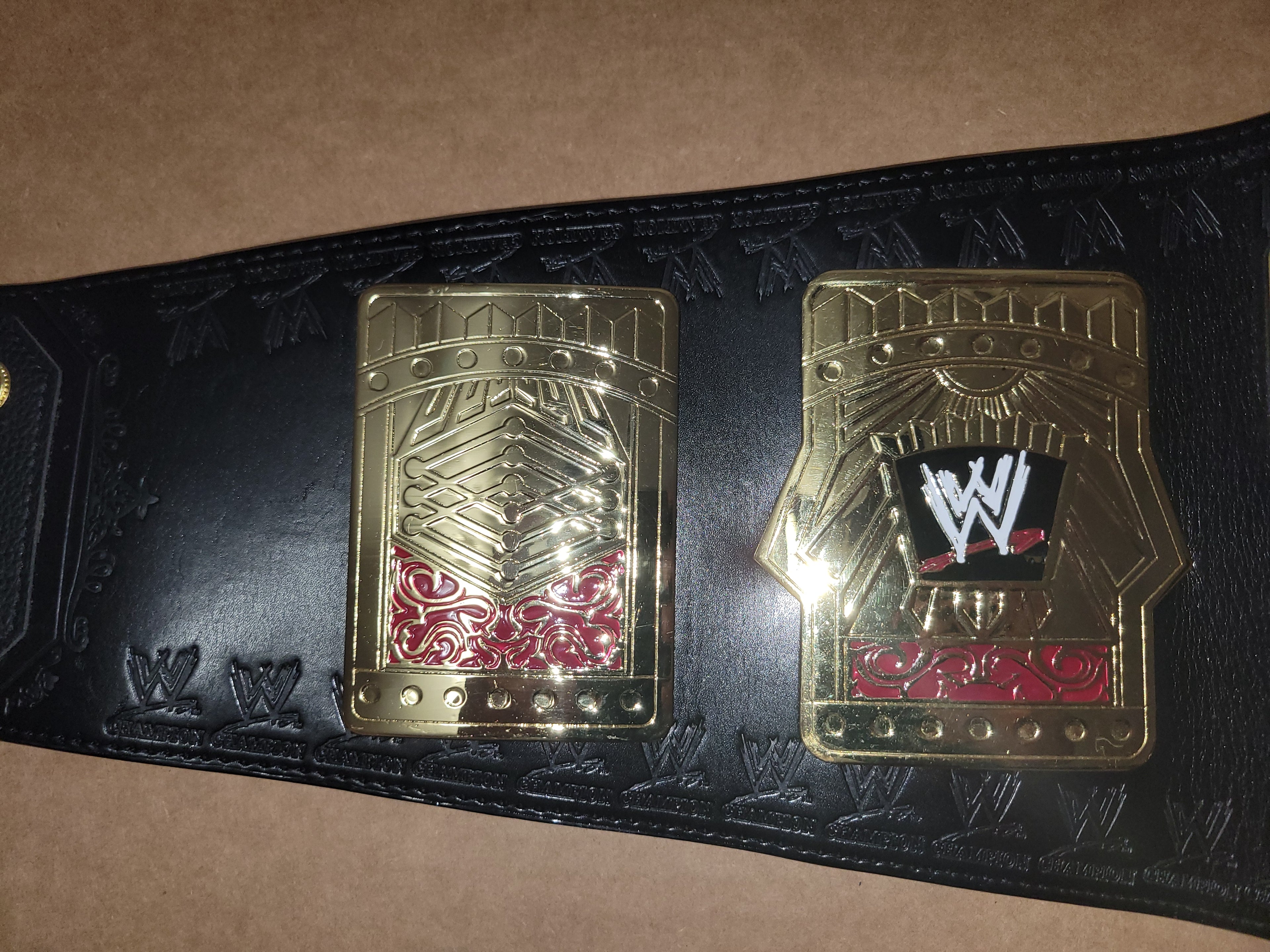 Official Figs Inc WWE Ruthless Aggression Cruiserweight Replica Title Belt
