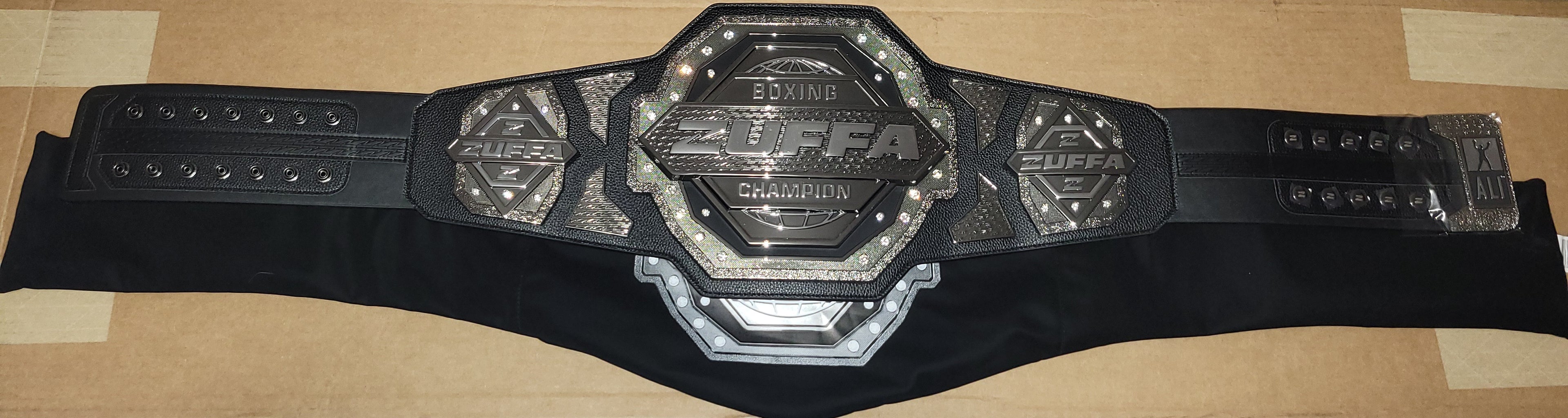 Official Zuffa Boxing Replica Title Belt