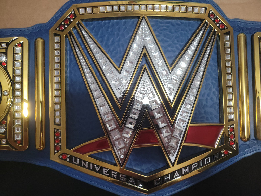 Official WWE Shop Blue Universal Commemorative Title Belt