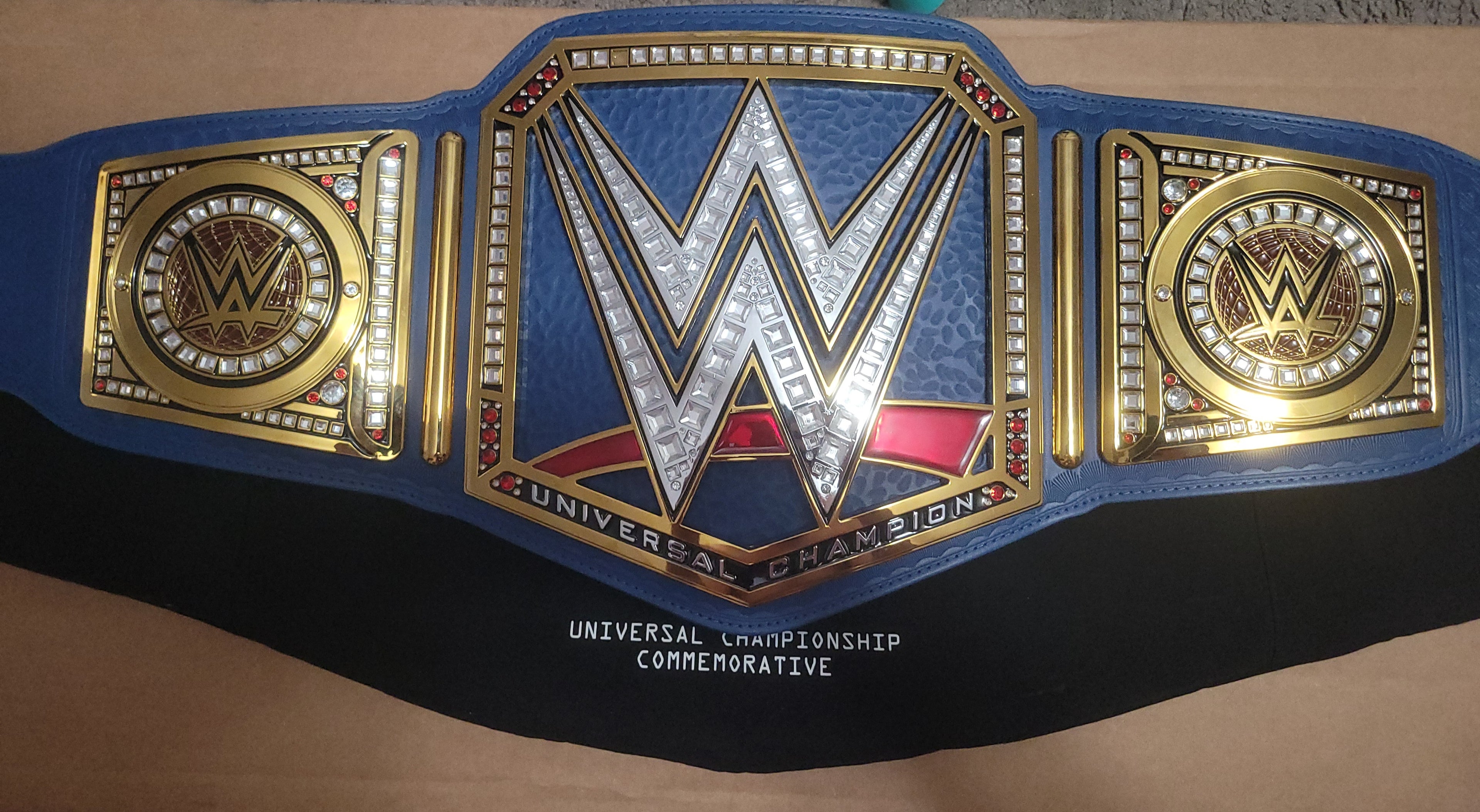 Official WWE Shop Blue Universal Commemorative Title Belt